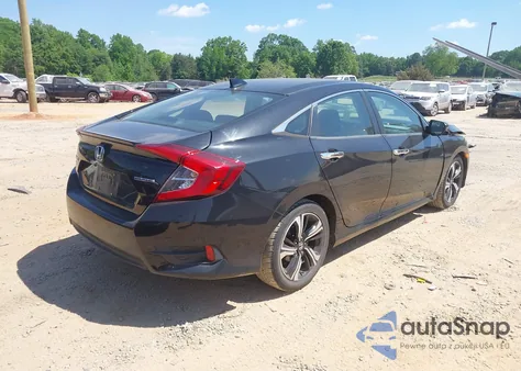 2016 Honda Civic Touring z USA, uszkodzony, nr VIN 19XFC1F93GE036716